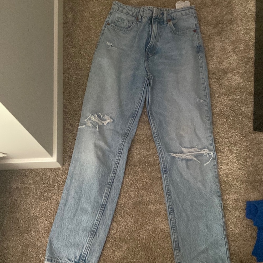Zara mom jeans